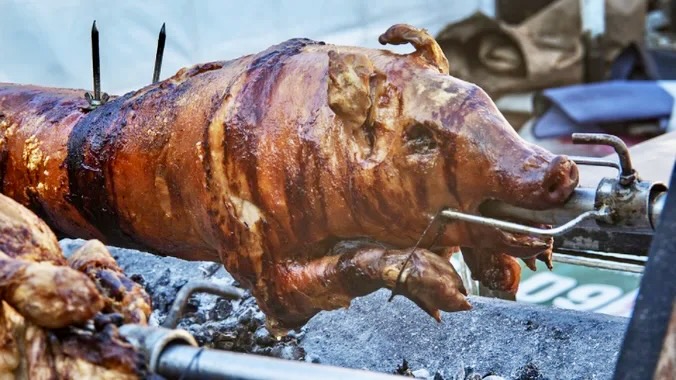 Prase na ražnju